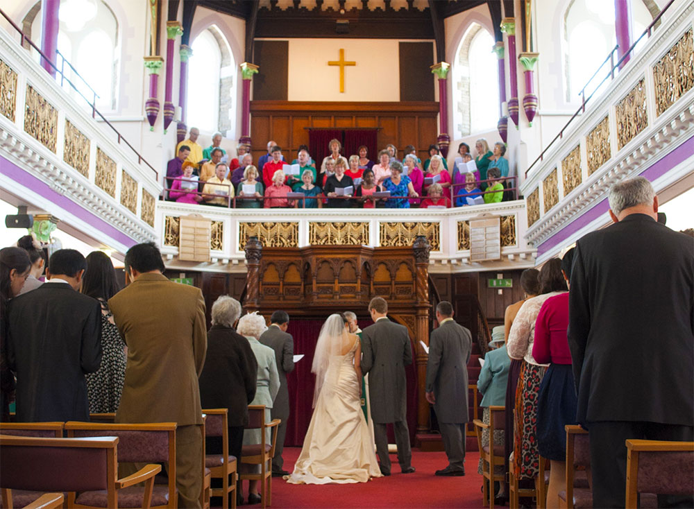 The Voice Choir may be be booked for singing at weddings